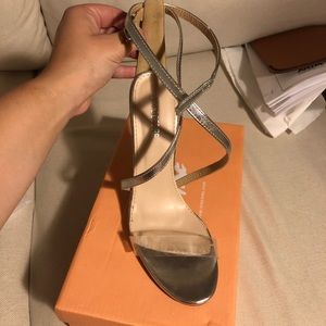 Public Desire Silver Heels